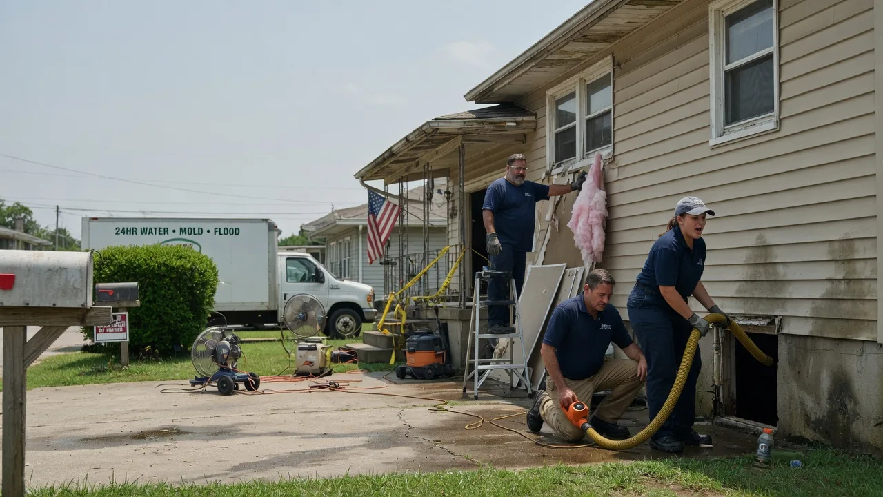 Water Damage Repair in Barksdale Afb, LA near me
